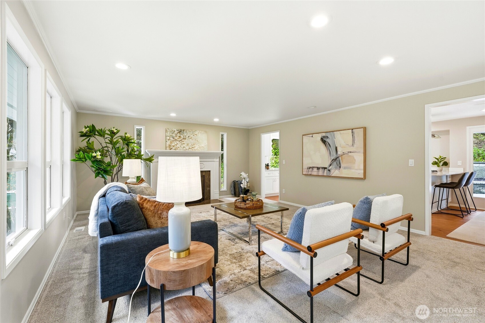 4822 Fowler Avenue Everett, WA 98203 - Photo 3 of 40 a living room with furniture and a large window