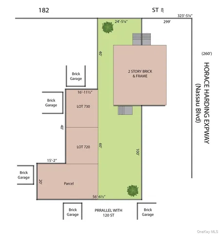 a picture of a wall next to a white wall