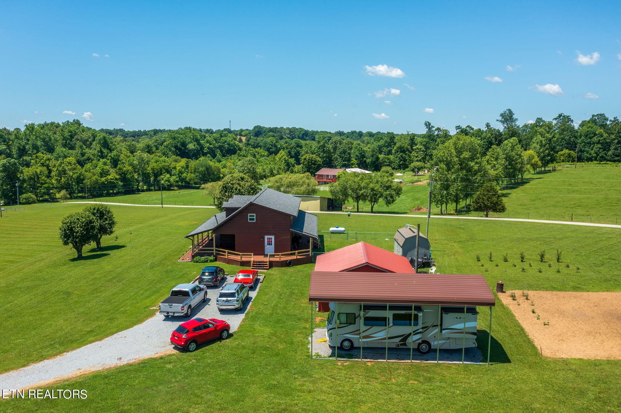 433 Brakebill School Road Madisonville, TN 37354 - Photo 60 of 60 an outdoor space with furniture and garden