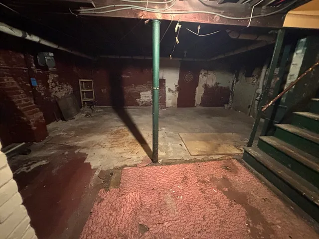 a view of water heater room