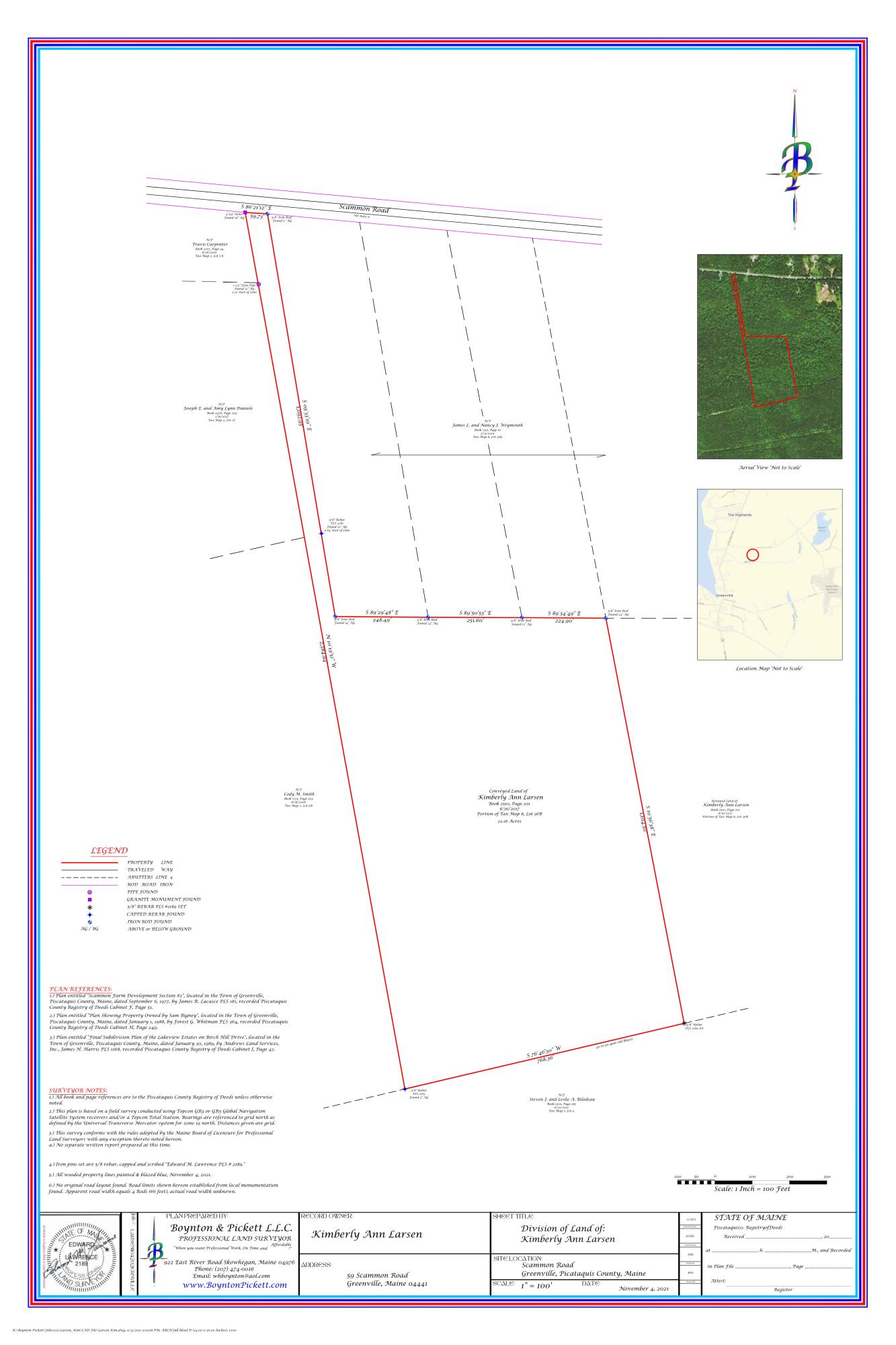 1 Scammon Road Greenville, ME 04441 - Photo 10 of 11 Survey