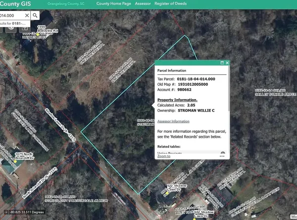 $80,000 | 0 Shadow Lawn Drive, Orangeburg, SC 29115