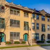 a front view of a residential apartment building
