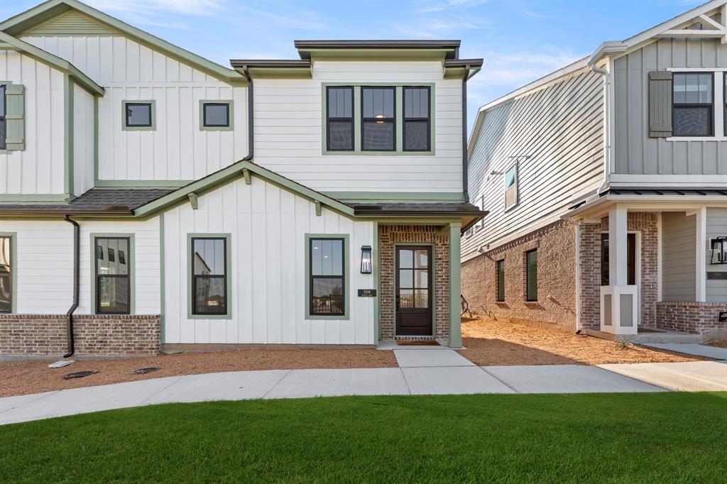 a view of outdoor space yard and front view of a house