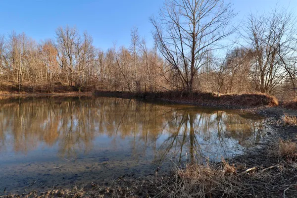 a view of swimming pool and mountain in the background