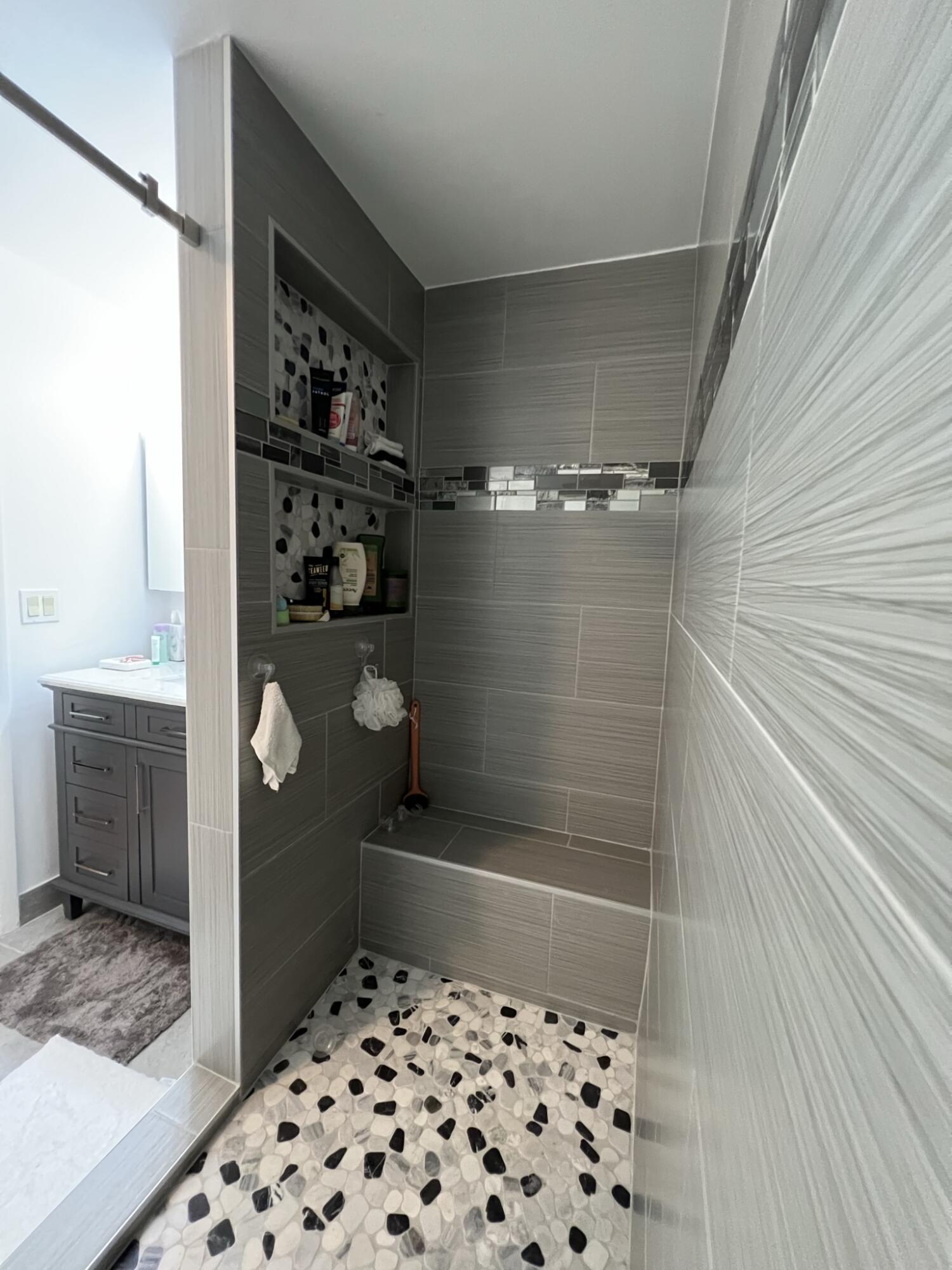 802 Blue Ridge Circle West Palm Beach, FL 33409 - Photo 32 of 37 a bathroom with a shower