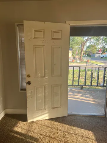 a close up of a shower