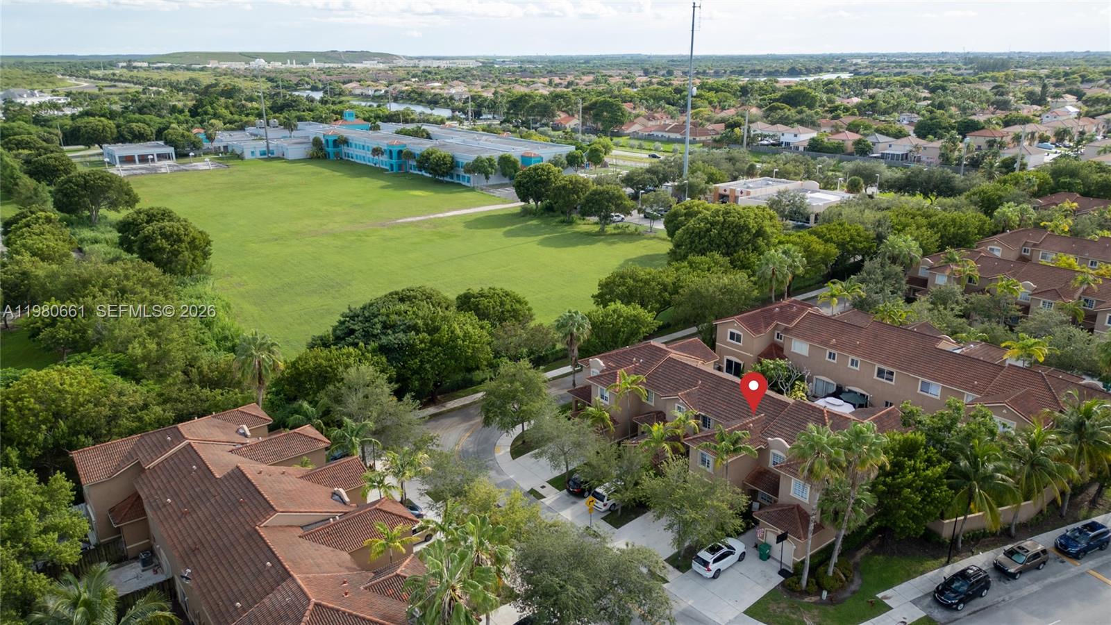 21474 Southwest 85th Path Cutler Bay, FL 33189 - Photo 28 of 30 an aerial view of multiple house