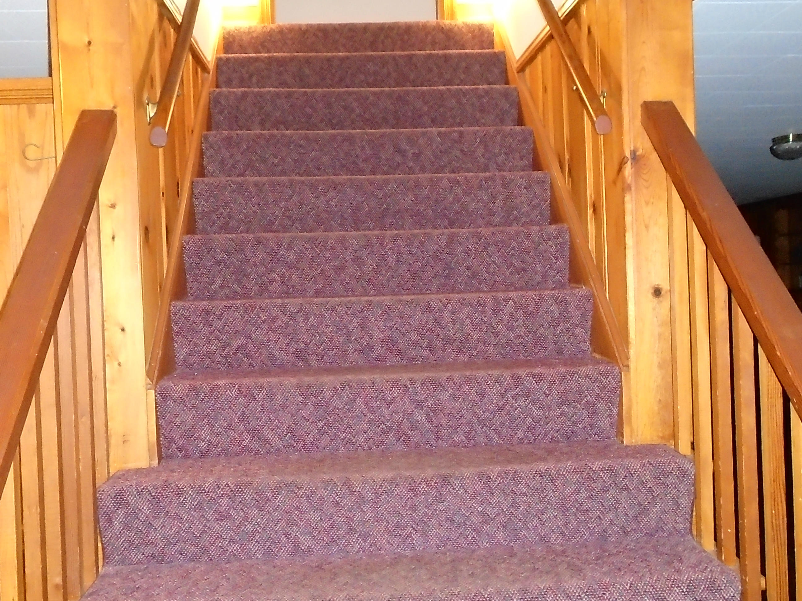 3107 Harmony Road Roanoke, VA 24018 - Photo 50 of 63 Extra wide stairway to downstairs
