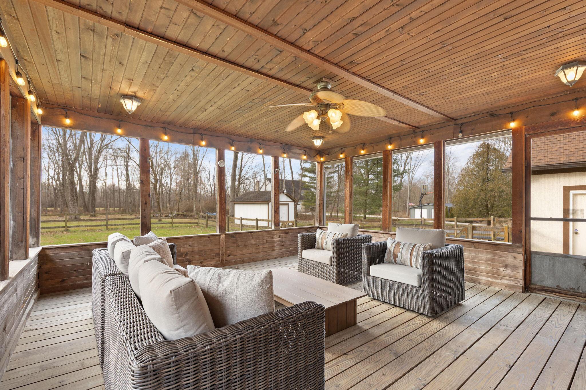 4134 Harlem Road Galena, OH 43021 - Photo 16 of 58 Screened Porch