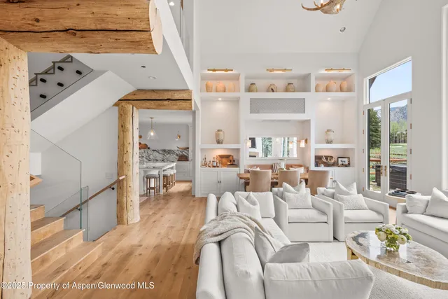 a view of living room with furniture