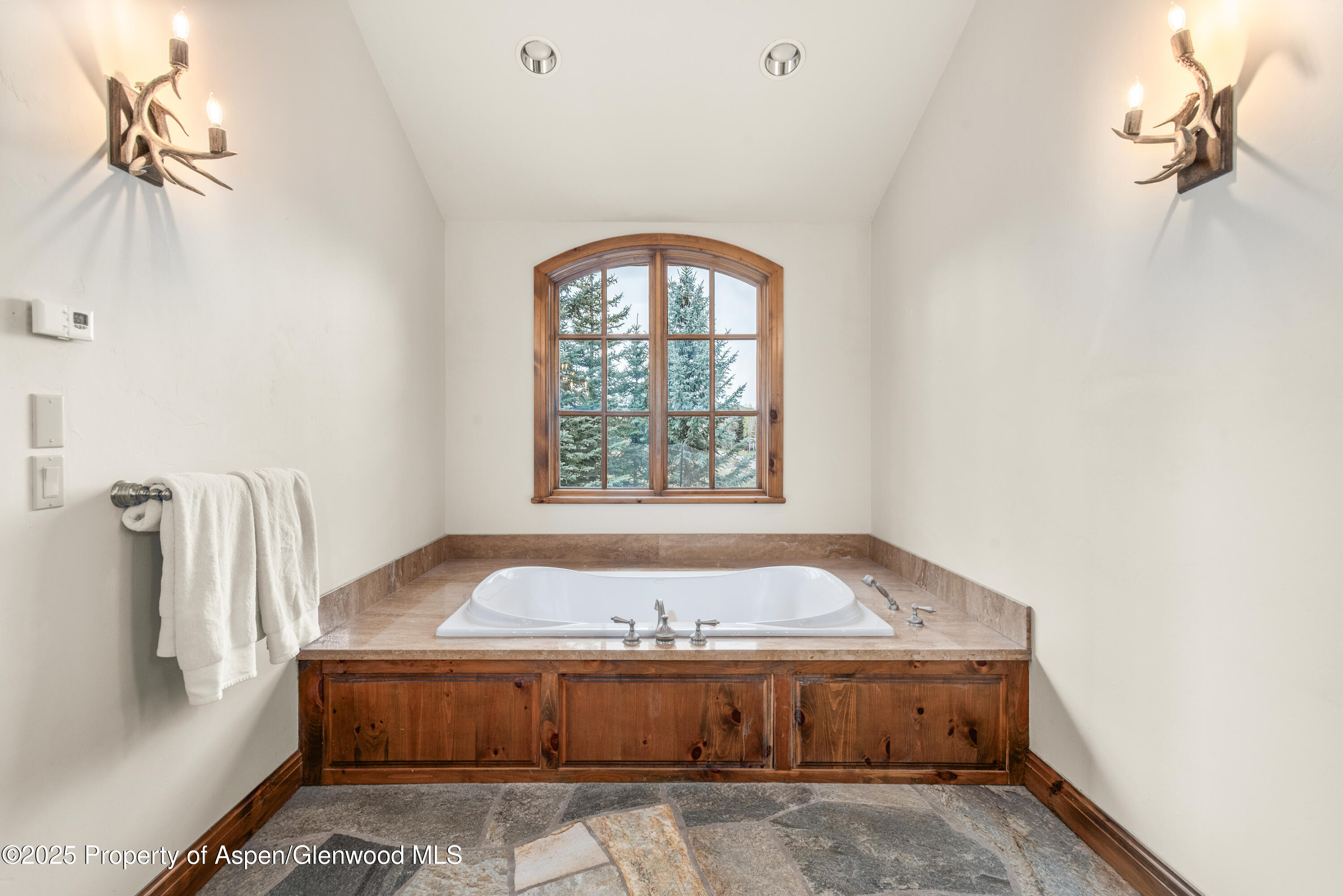 1495 Homestake Drive, Unit 2 Aspen, CO 81611 - Photo 30 of 42 a view of entryway with chandelier