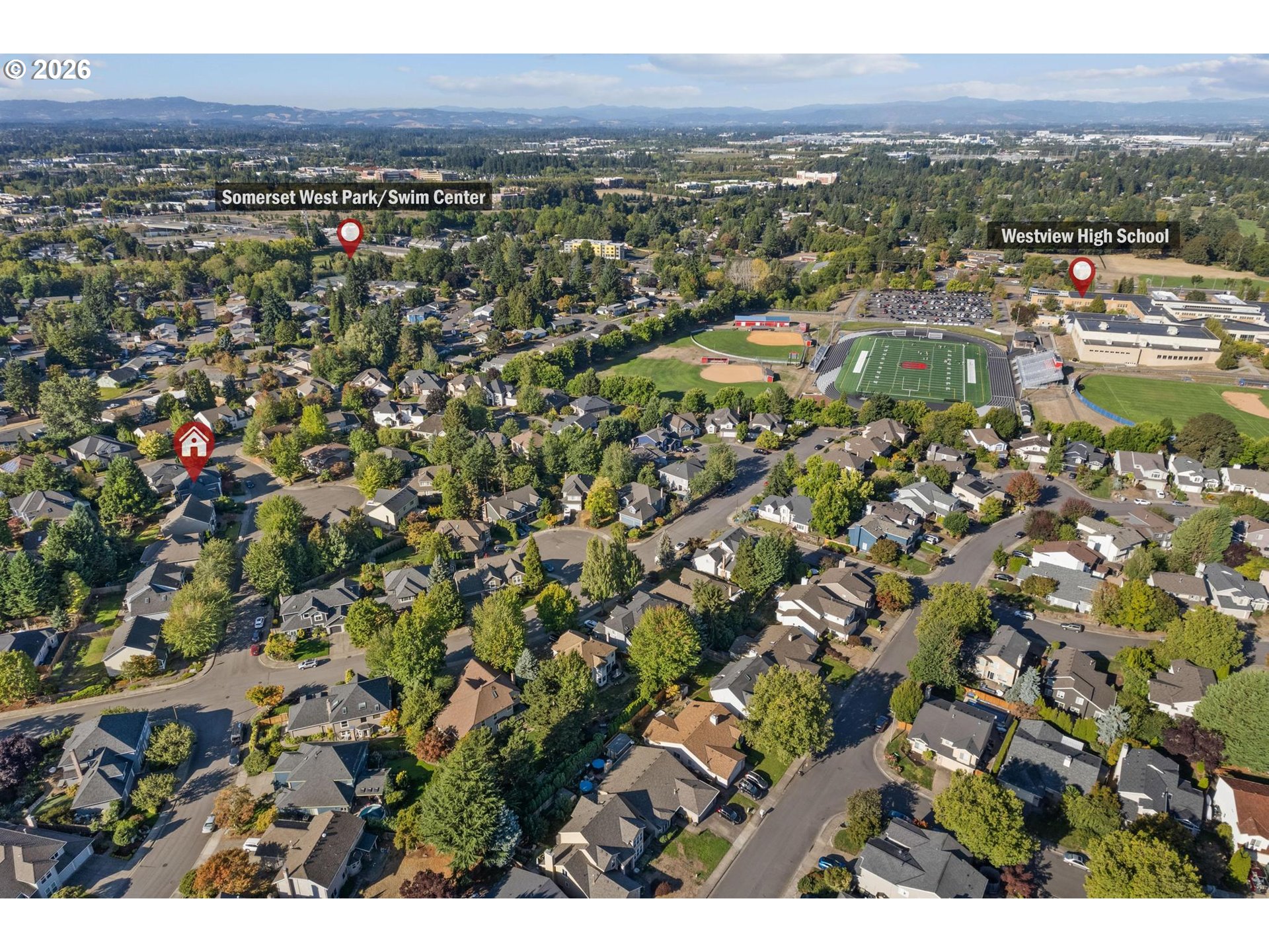 17650 Northwest Gilbert Lane Portland, OR 97229 - Photo 25 of 26 a view of a city