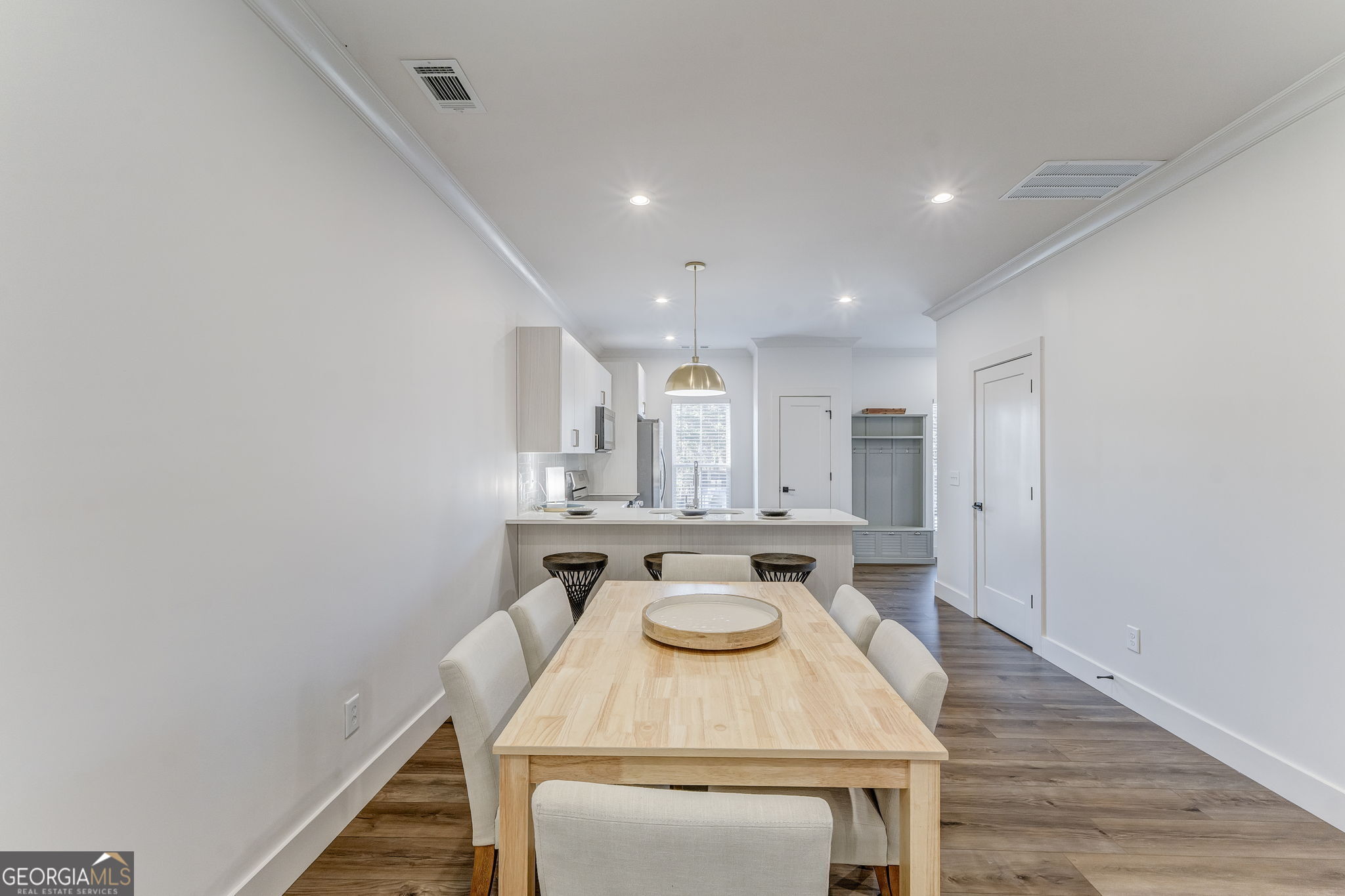 93 Chateau Drive Southeast Rome, GA 30161 - Photo 34 of 66 a view of a kitchen with a sink and wooden floor