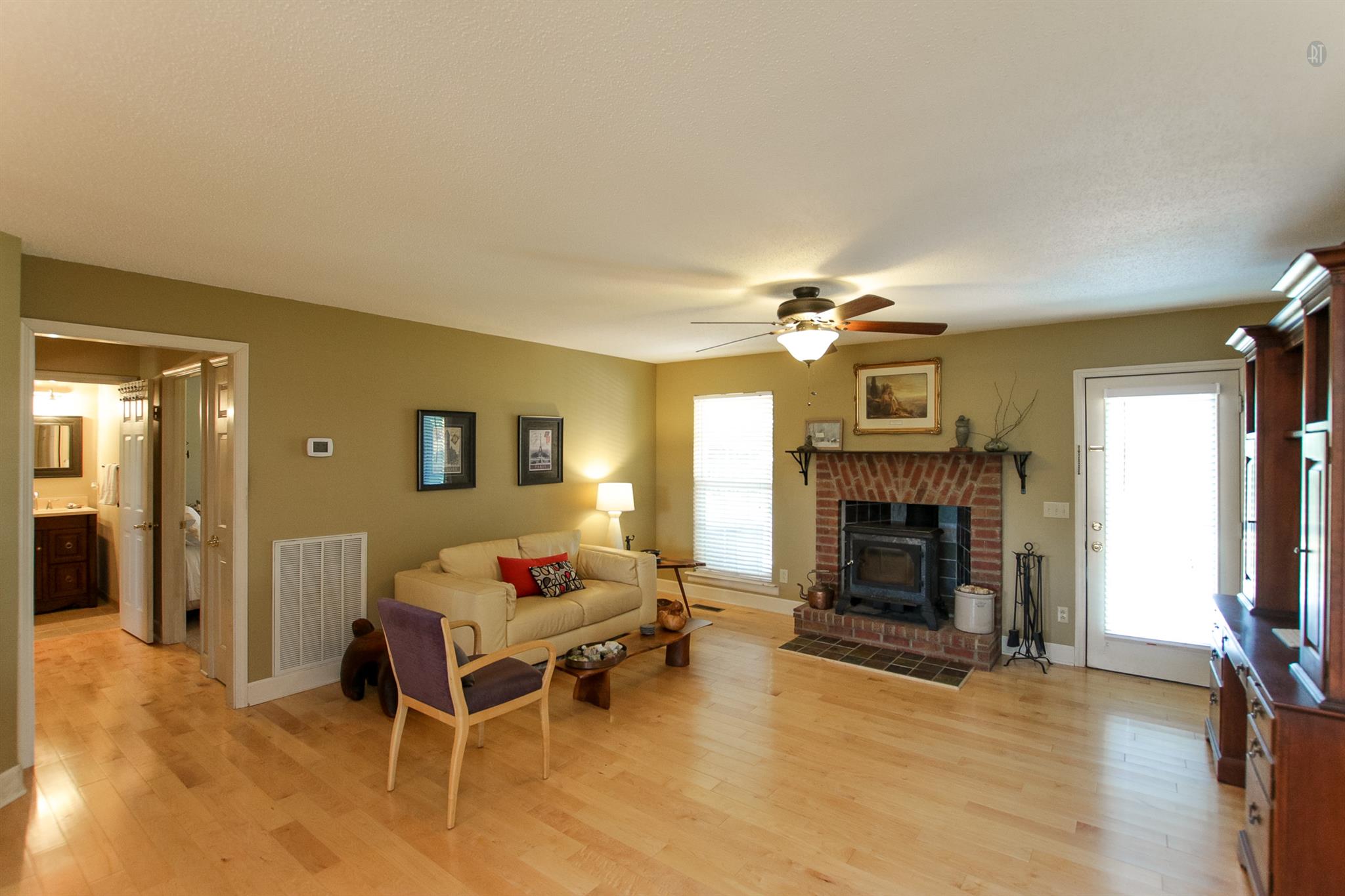 337 Tomlinson Road Lebanon, TN 37087 - Photo 11 of 27 a living room with furniture and a fireplace