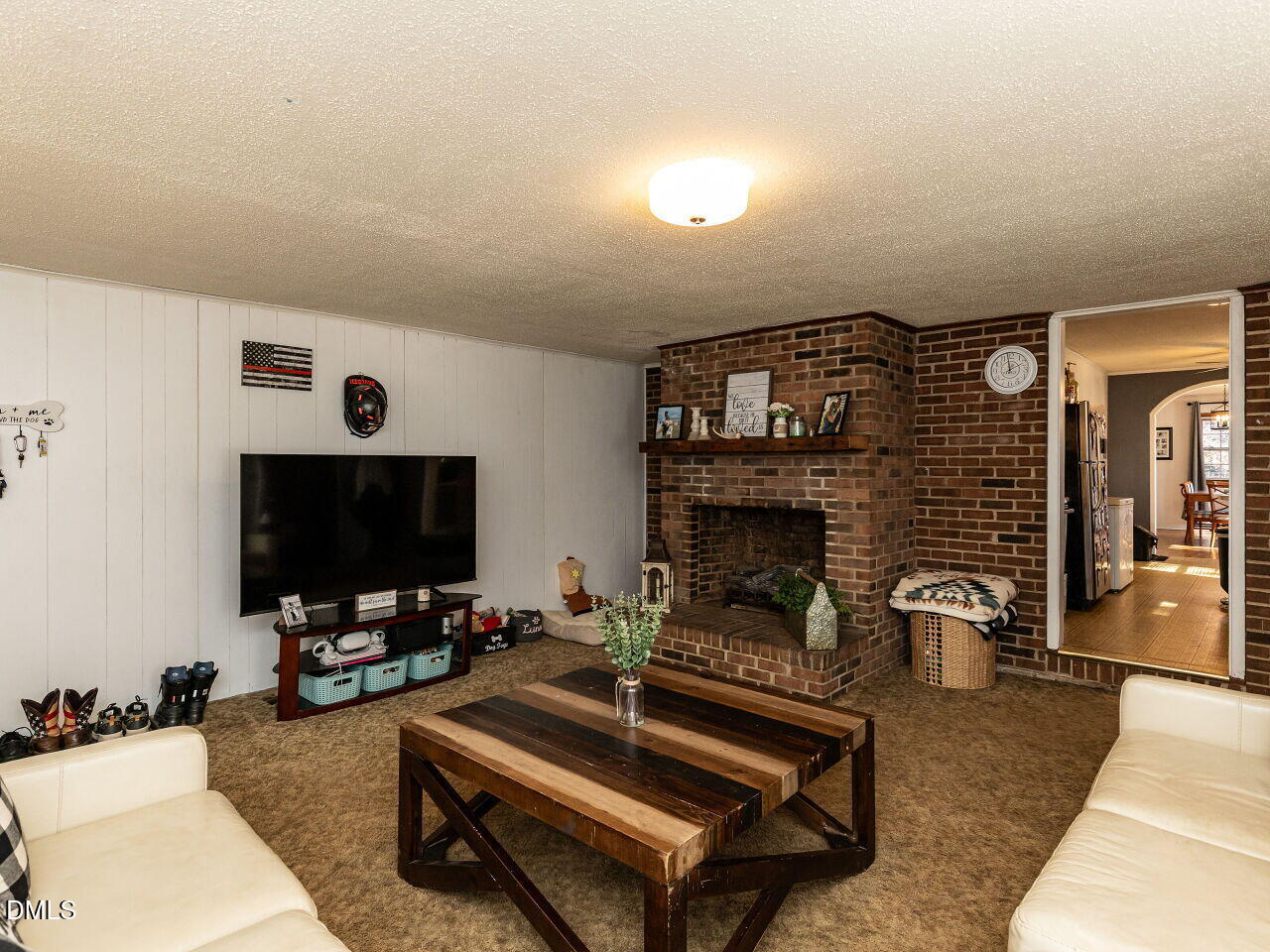 269 Beaver Dam Road Norlina, NC 27563 - Photo 15 of 38 a living room with furniture and a flat screen tv