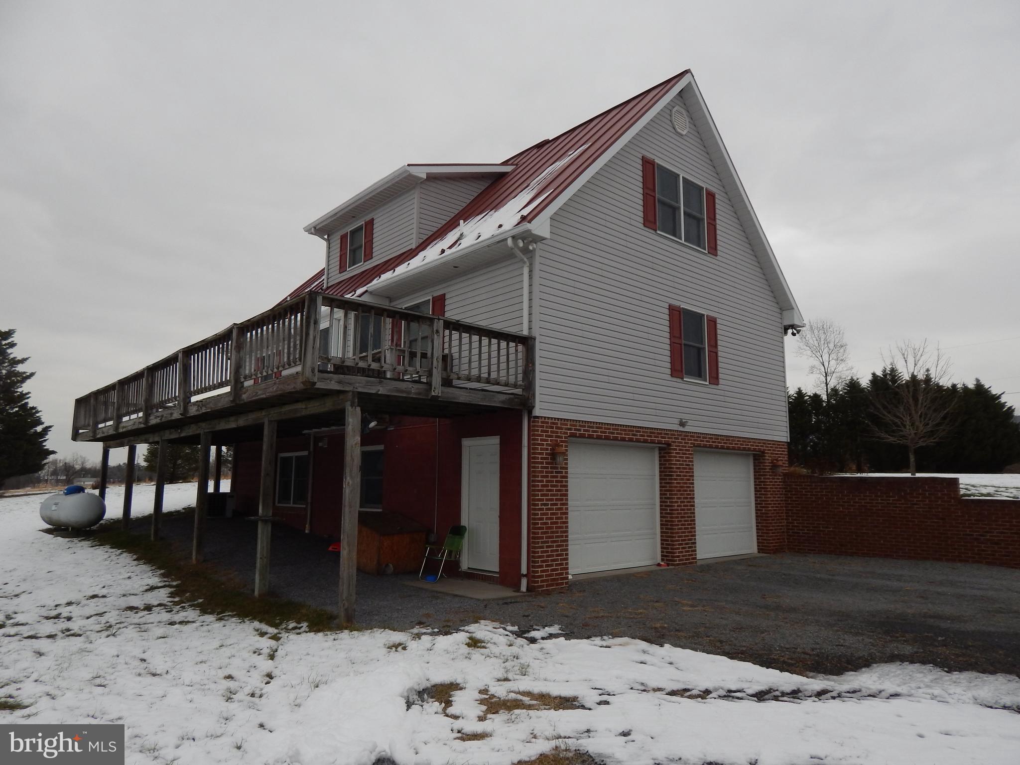 3320 Highland Ridge Road Berkeley Springs, WV 25411 - Photo 24 of 32 Side view with 2 car garage