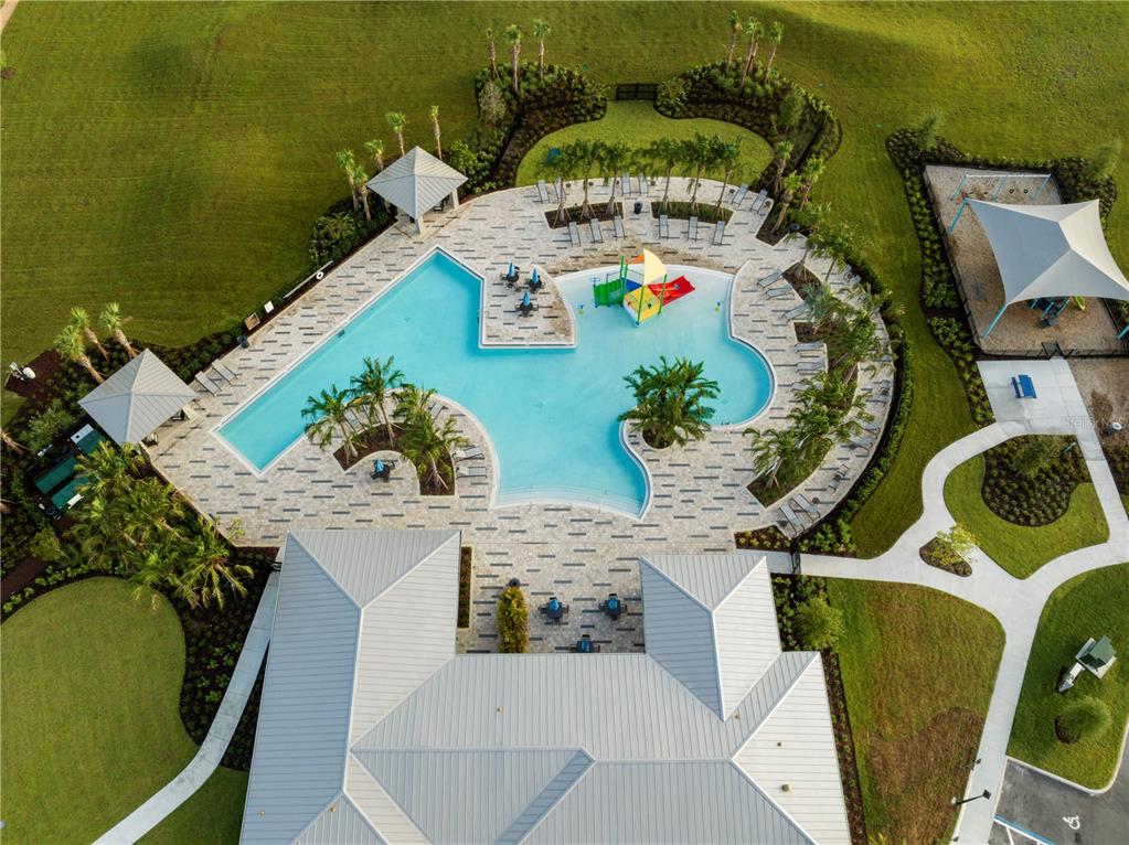 7120 Cherry Pasture Road Groveland, FL 34736 - Photo 17 of 23 an aerial view of a house with outdoor space