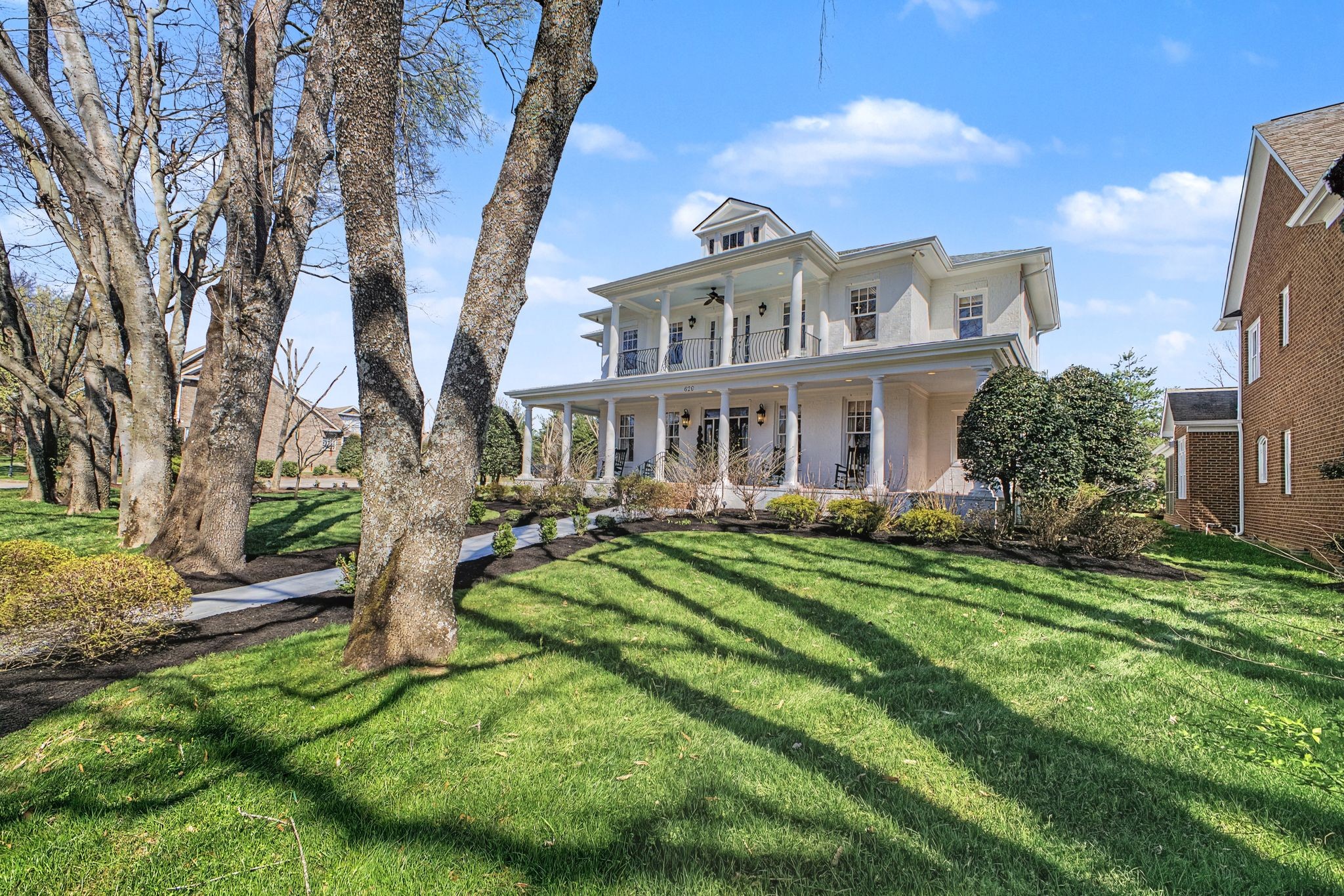 626 Band Drive Franklin, TN 37064 - Photo 3 of 53 a aerial view of a house with a yard table and chairs