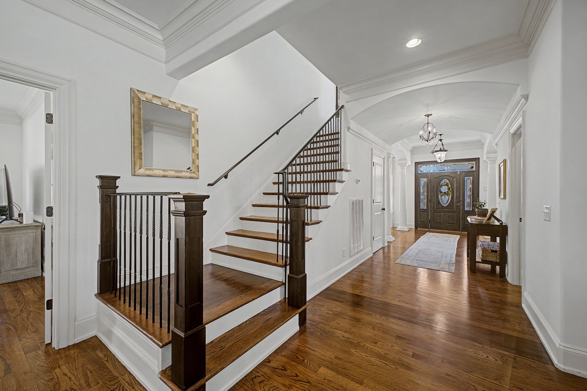 626 Band Drive Franklin, TN 37064 - Photo 33 of 53 a view of entryway and hall with wooden floor