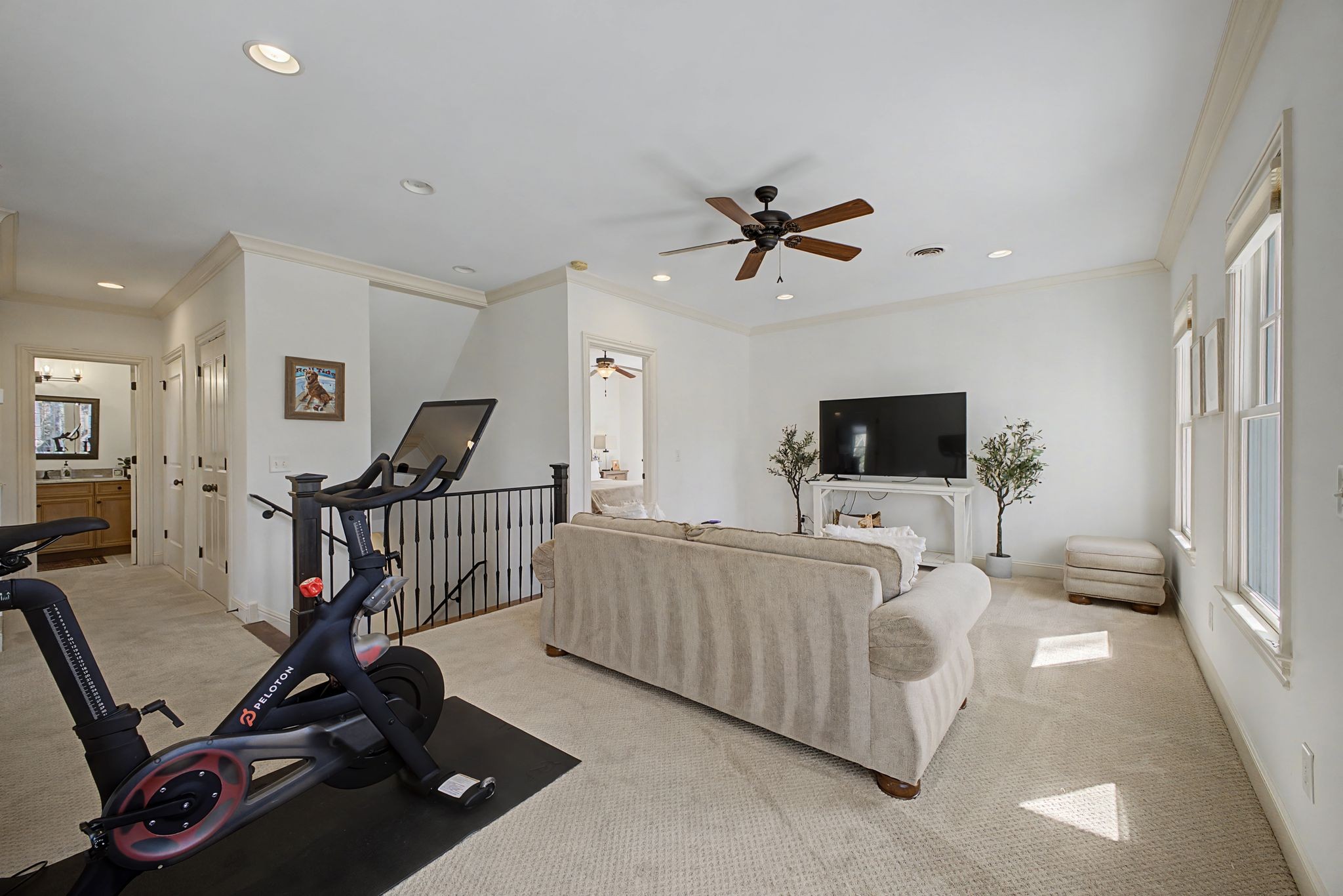 626 Band Drive Franklin, TN 37064 - Photo 35 of 53 a view of a livingroom with furniture and a flat screen tv