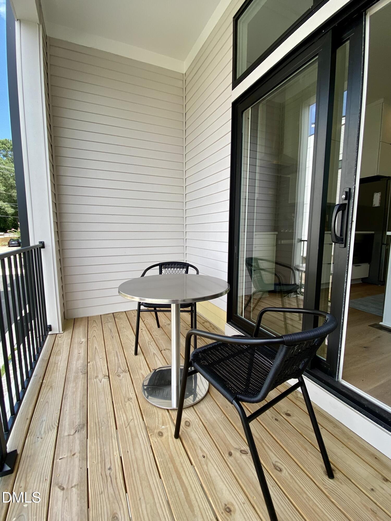 629 North Queen Street Durham, NC 27701 - Photo 10 of 58 a view of balcony deck and patio