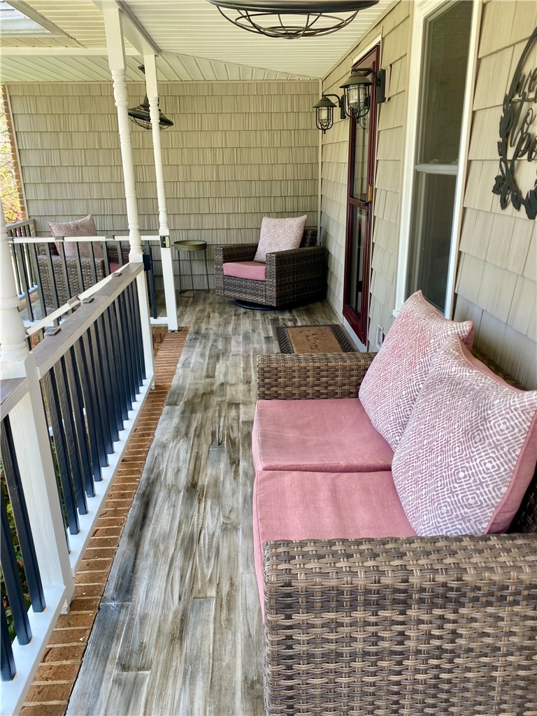 210 Twin Lakes Drive Anderson, SC 29621 - Photo 10 of 44 Enjoy outdoor living on this inviting porch, perfect for relaxation and fresh air.