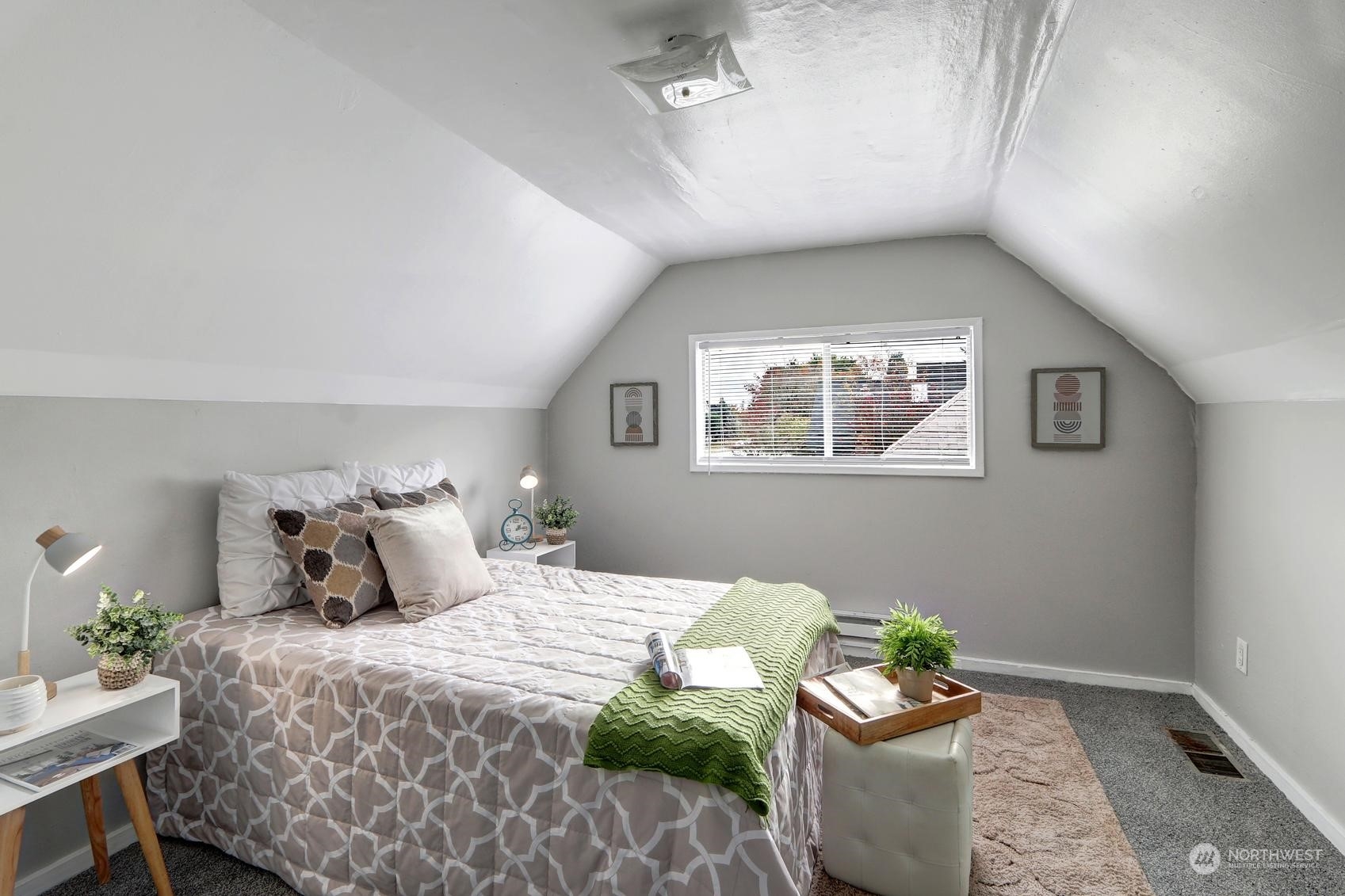 1718 Rockefeller Avenue Everett, WA 98201 - Photo 12 of 17 a bedroom with a bed and a window