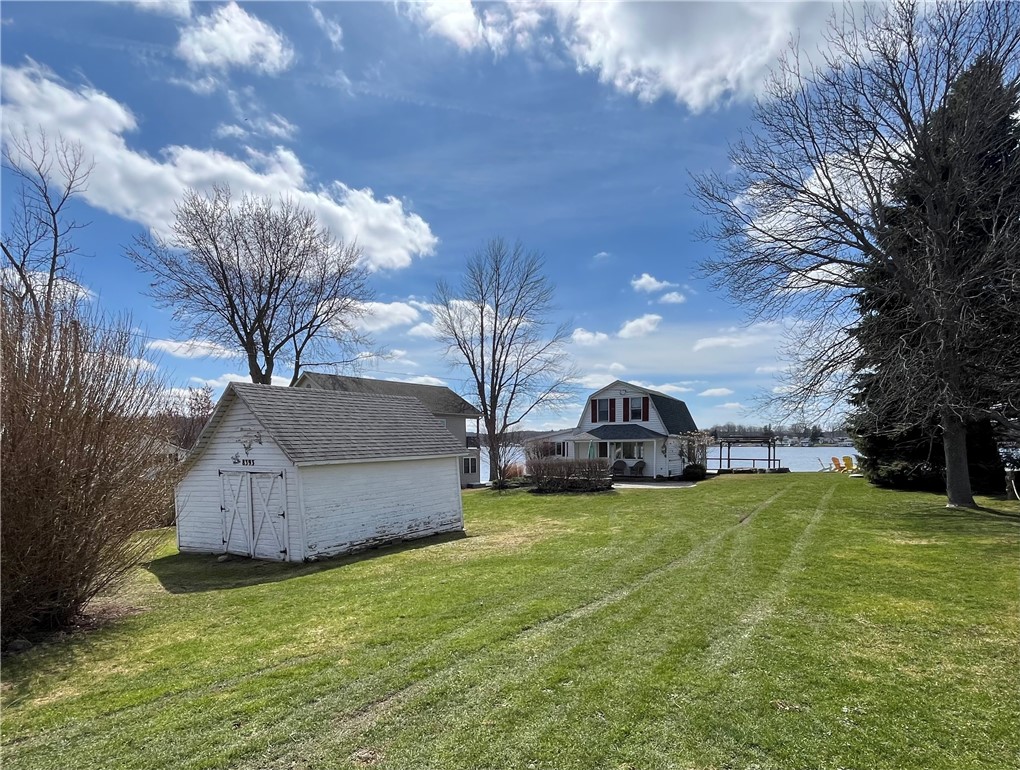 8393 Thrush Road Wolcott, NY 14590 - Photo 43 of 44 1 car detached garage and level yard for ample par