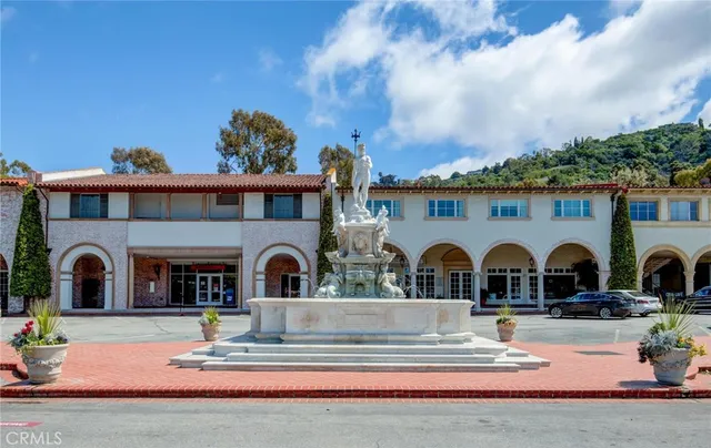 a front view of multiple houses