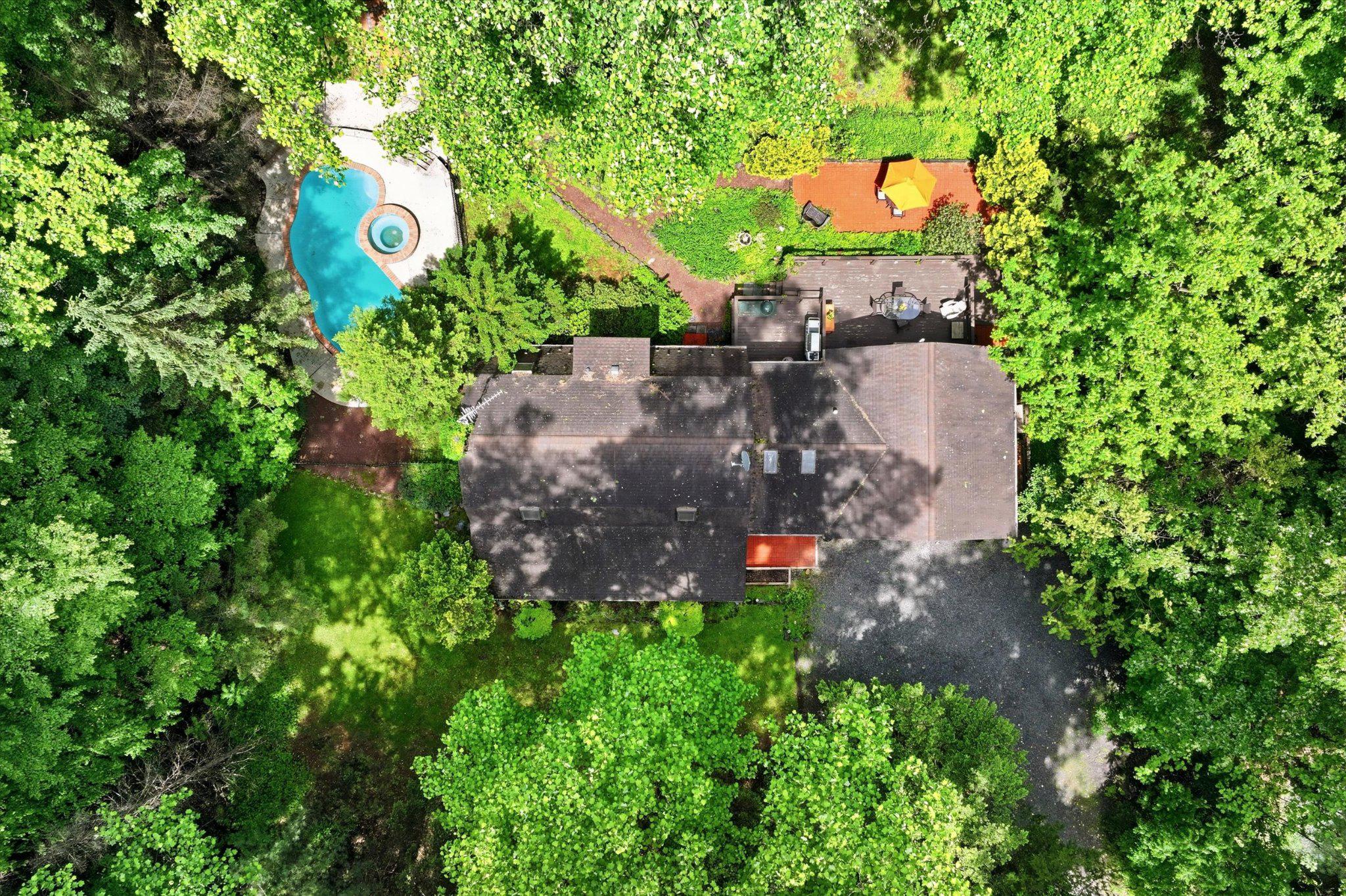 607 Kulp Road Perkiomenville, PA 18074 - Photo 38 of 39 Serene retreat nestled in lush greenery.
