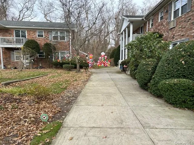 a front view of house with yard