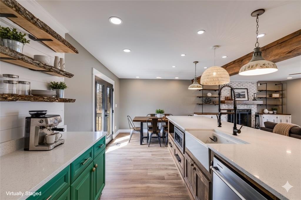 118 Raven Road Villa Rica, GA 30180 - Photo 21 of 59 a kitchen with lots of counter top space