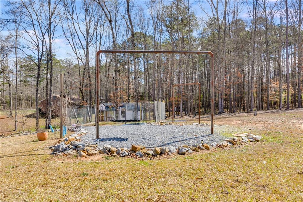 118 Raven Road Villa Rica, GA 30180 - Photo 50 of 59 a view of a backyard of the house