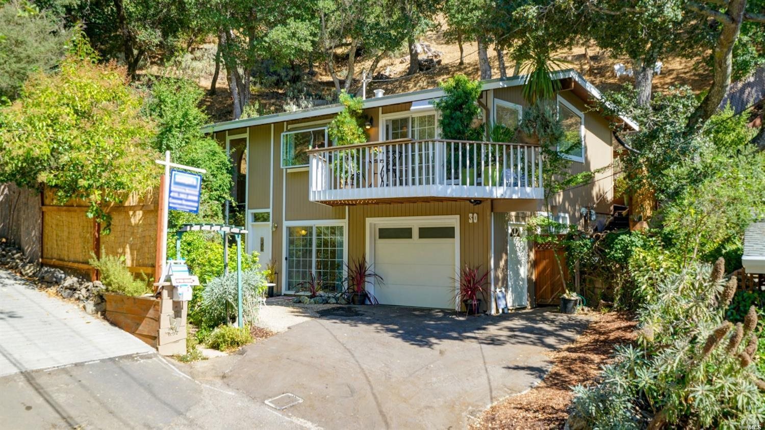 30 Valley Road Fairfax, CA 94930 - Photo 1 of 1 Only 2 houses past 30 Valley on this peaceful street. Garage and off street parking.