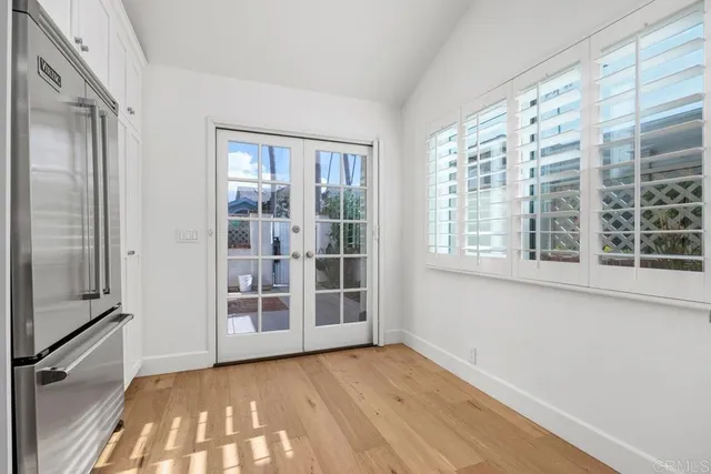 a view of an entrance door of the house