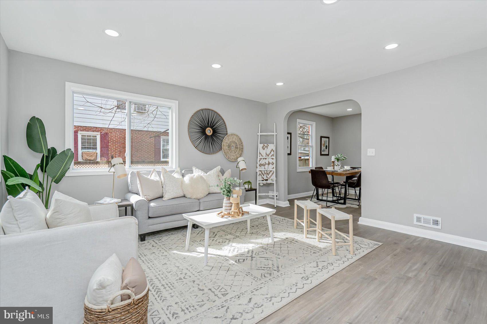 3526 Millvale Road Baltimore, MD 21244 - Photo 6 of 41 a living room with furniture and a large window