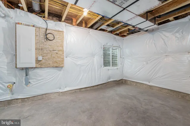 a view of empty room