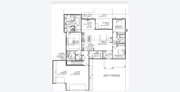 a picture of a floor plan