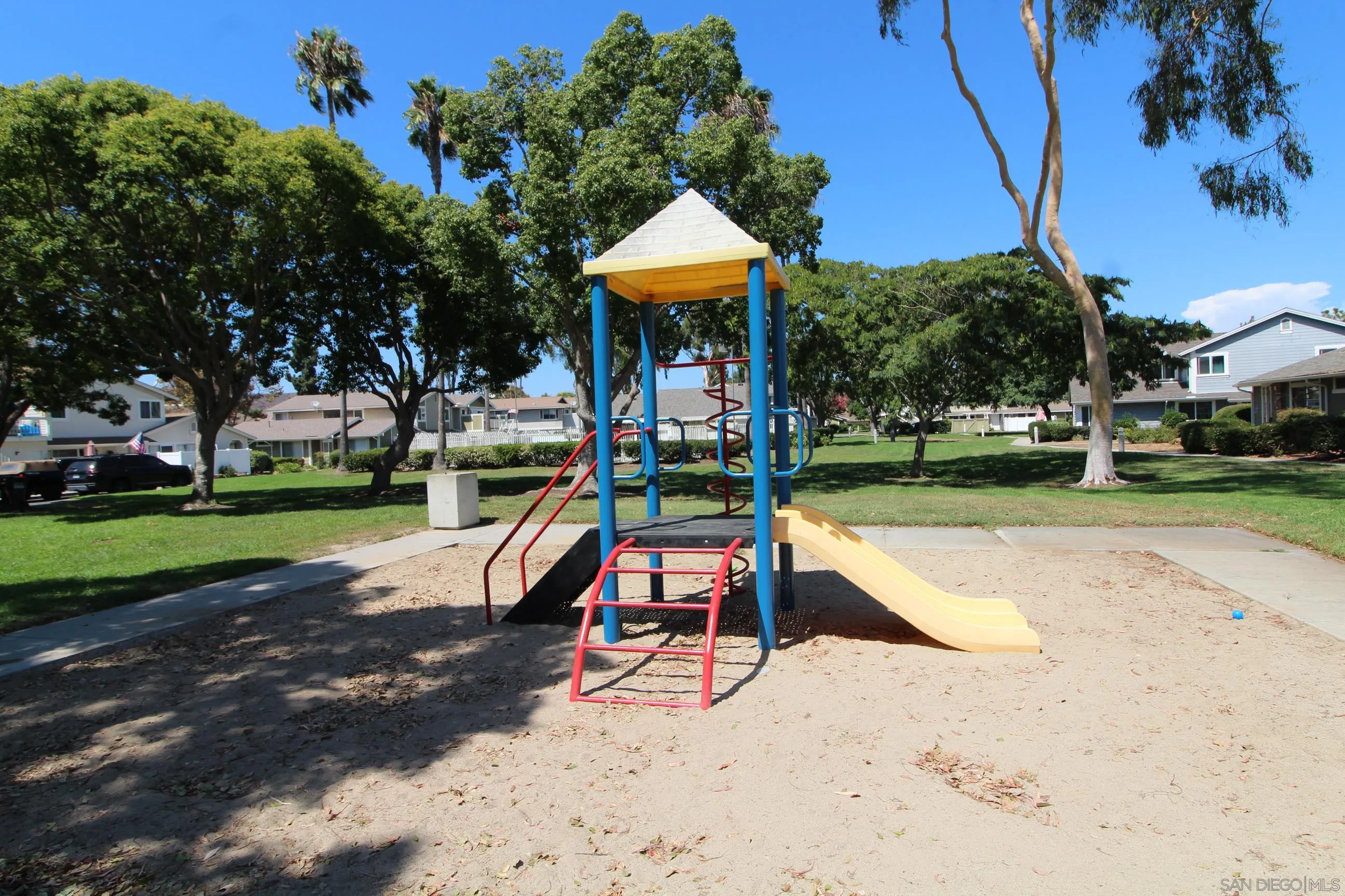 783 Timber Cove Way Oceanside, CA 92058 - Photo 26 of 28 a view of park with slide and bench