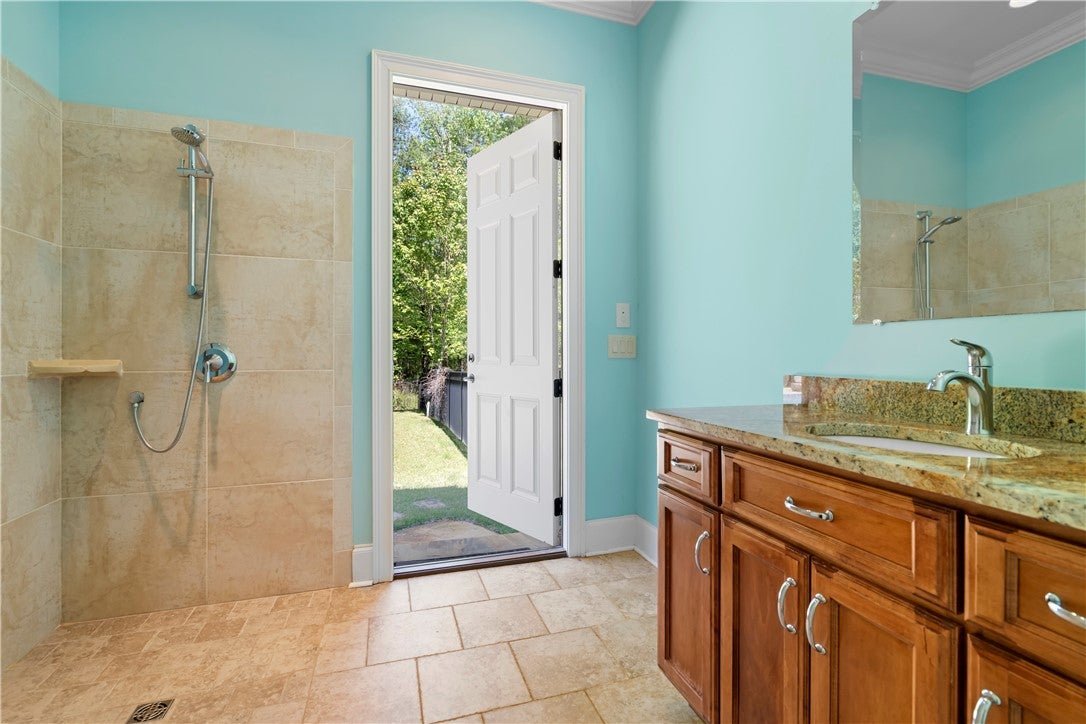 5001 Sand Hill Road Auburn, AL 36830 - Photo 26 of 47 Main Level Bathrom with access to backyard