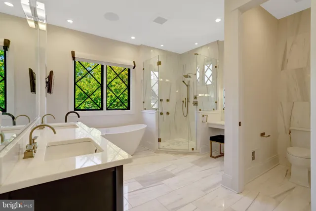 a view of a city with an ocean view