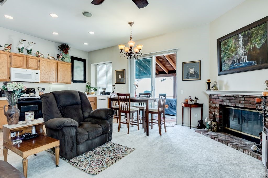 7858 Cameron Way Riverside, CA 92509 - Photo 8 of 40 Kitchen is open to living room which makes it nice for family visiting or entertaining.
