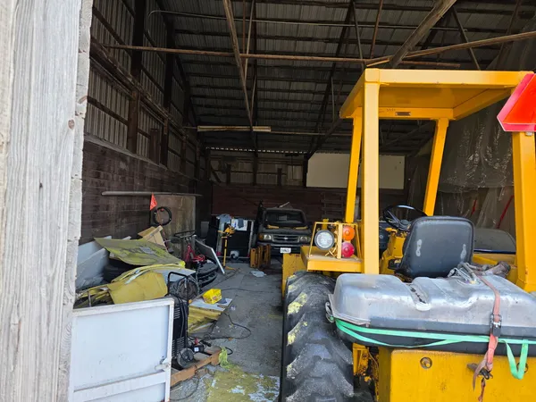 a view of storage and utility room