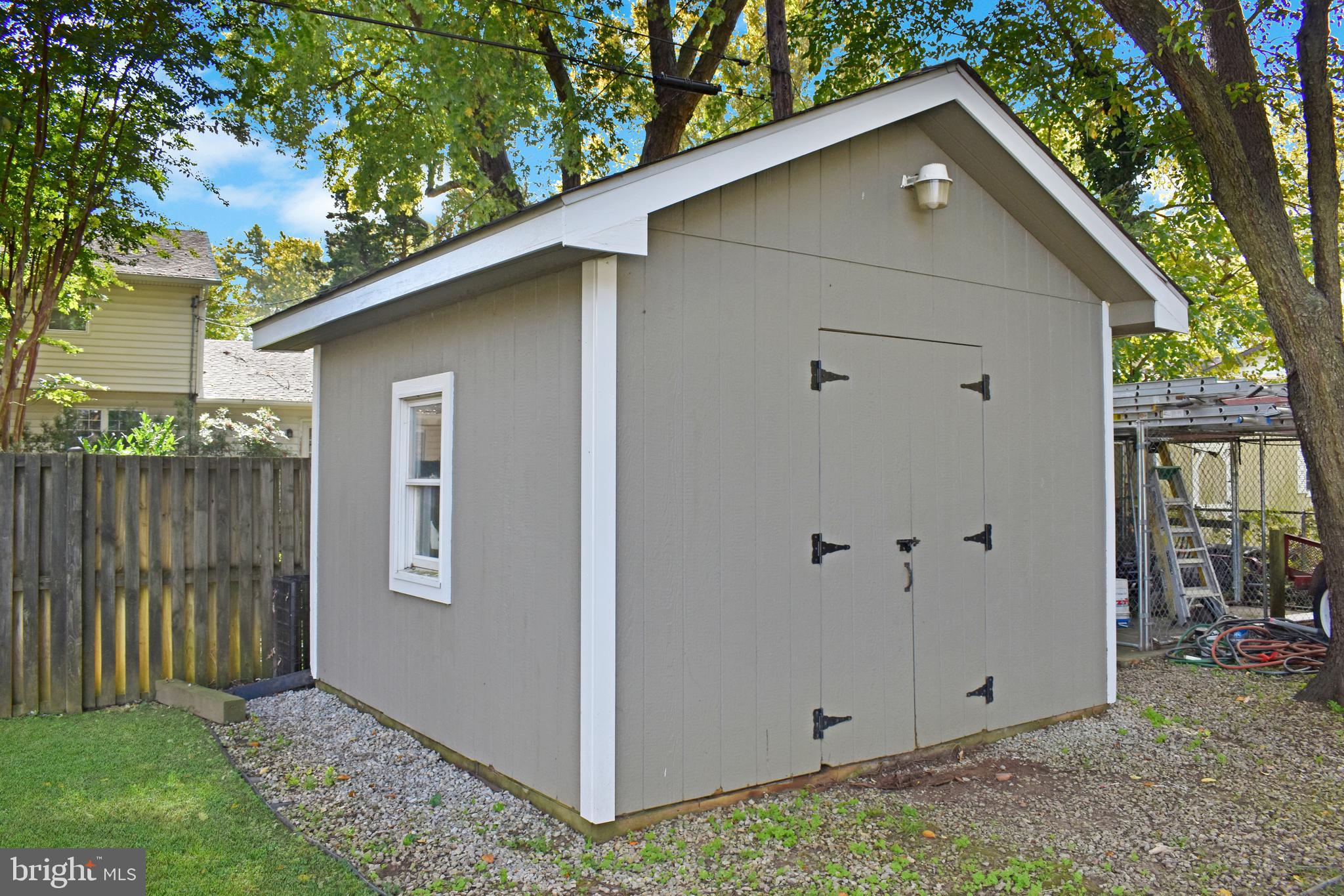 633 Burley Road Annapolis, MD 21409 - Photo 37 of 43 Large Storage Shed w/ Electric