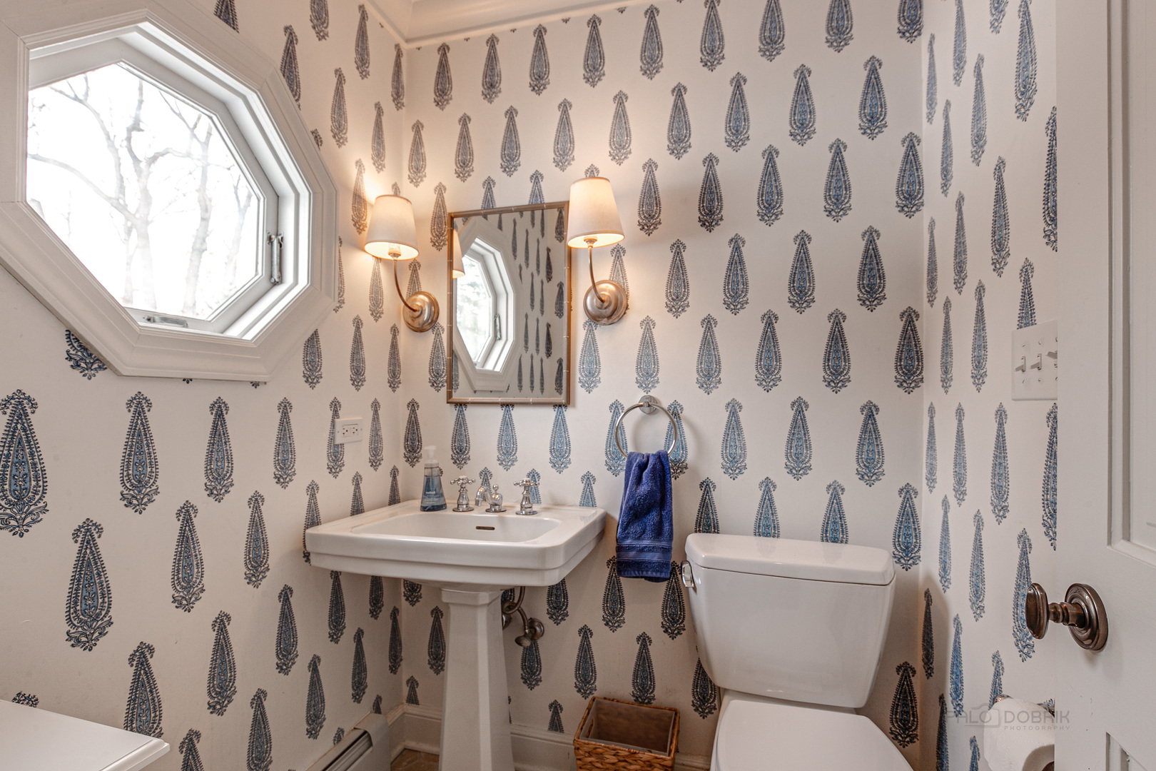 Undisclosed Address Lake Forest, IL 60045 - Photo 14 of 50 a bathroom with a sink and a mirror