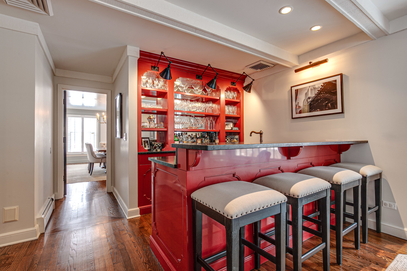 Undisclosed Address Lake Forest, IL 60045 - Photo 20 of 50 a living room with furniture and wooden floor