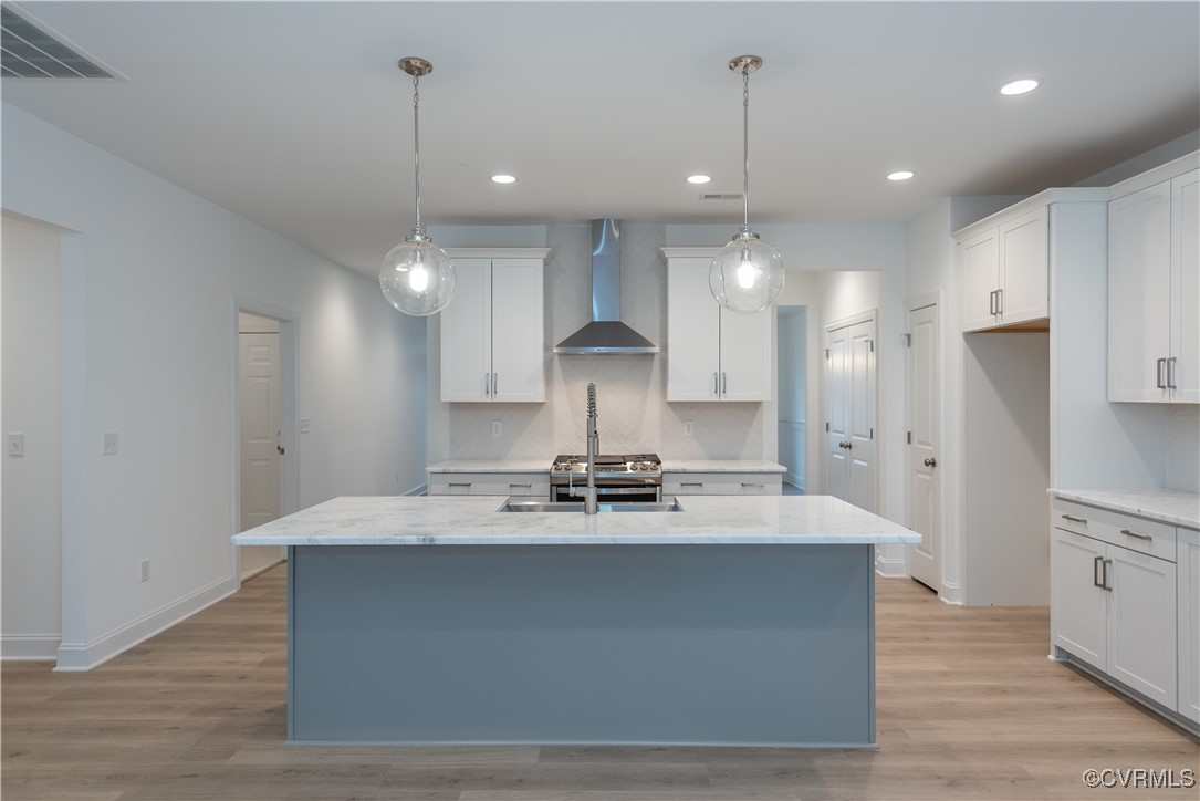 0 Hope Farm Lane Mechanicsville, VA 23111 - Photo 7 of 15 a large kitchen with stainless steel appliances a large counter top a refrigerator and a sink