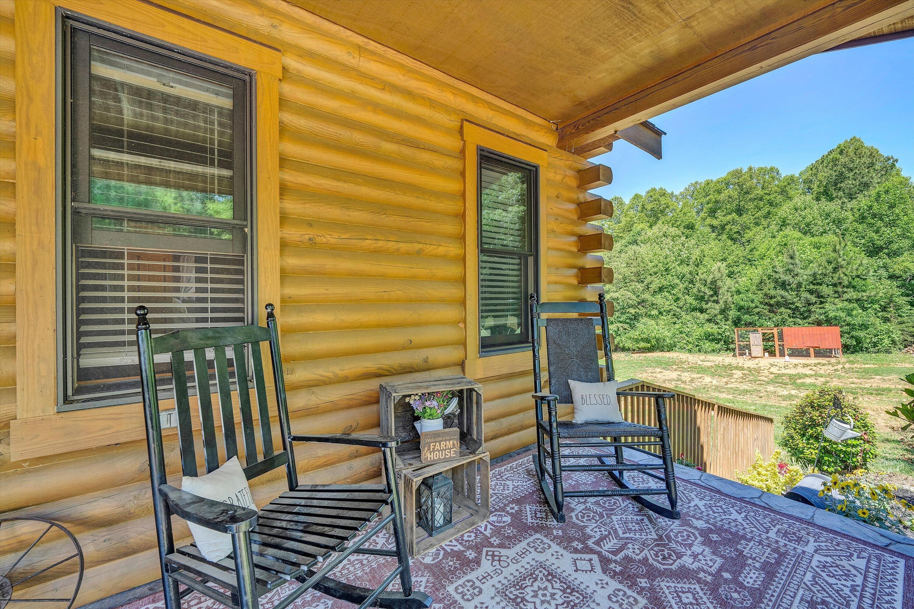 180 Thompson Ridge Circle Ferrum, VA 24088 - Photo 7 of 74 Covered Front Porch