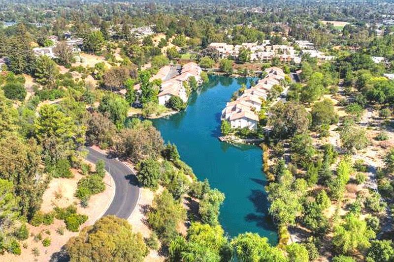 145 Calle Larga Los Gatos, CA 95032 - Photo 26 of 26 a view of a lake